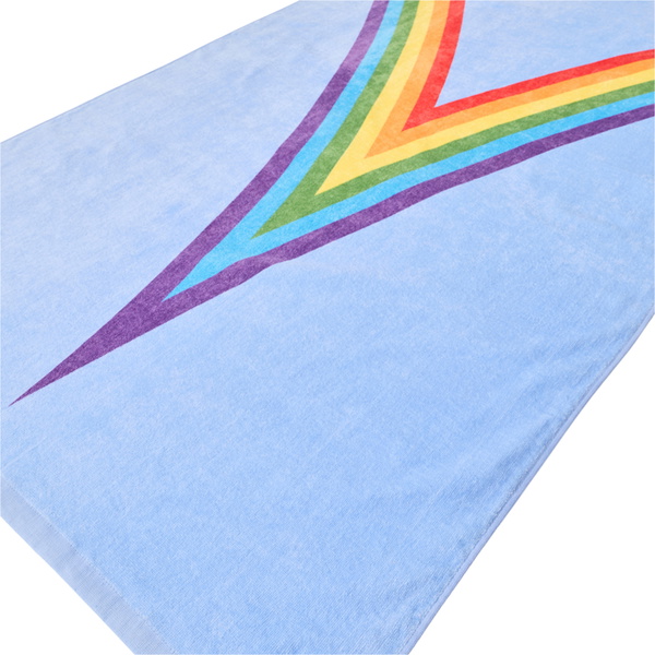 2026 Rip Curl Womens Stephanie Gilmore Velour Towel 18FWTO - Sky Blue